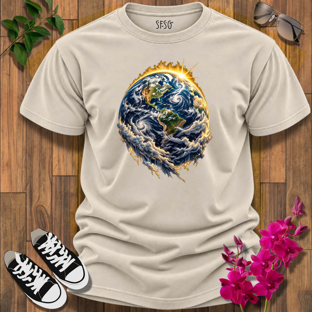 'Still Turning' T-Shirt — A New Dawn Environmental Awareness Tee