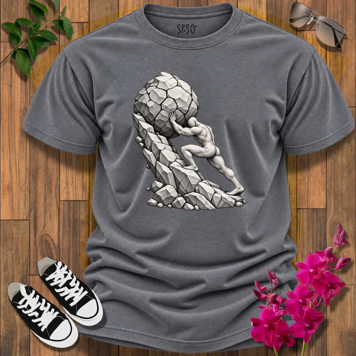 'Carry On' T-Shirt — Mythic Perseverance Graphic Tee