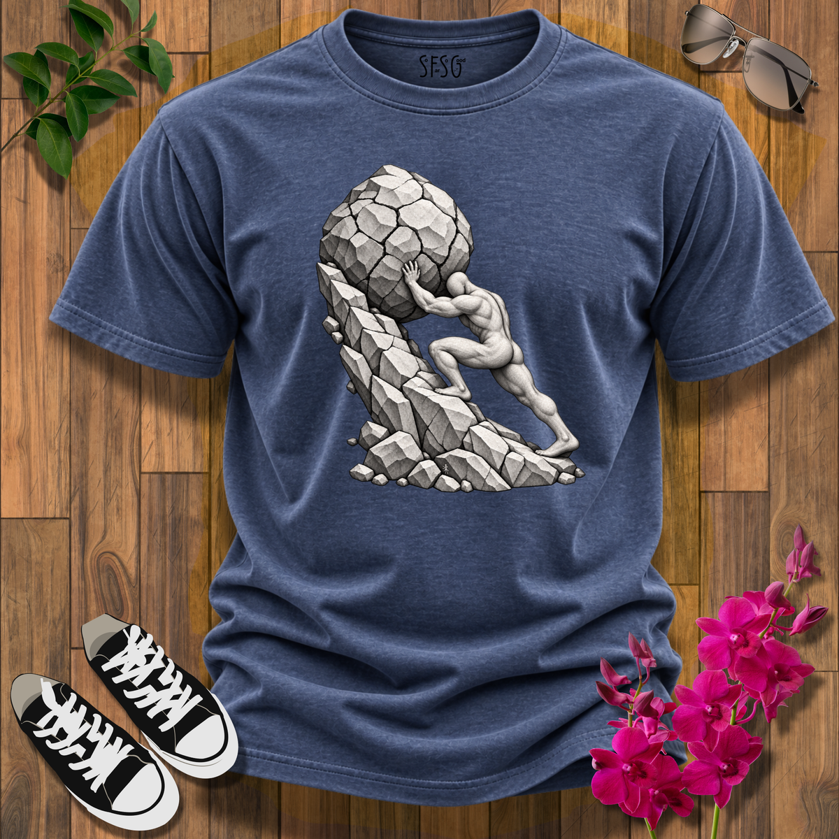 'Carry On' T-Shirt — Mythic Perseverance Graphic Tee