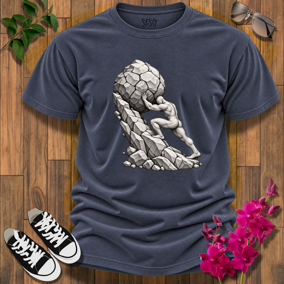 'Carry On' T-Shirt — Mythic Perseverance Graphic Tee