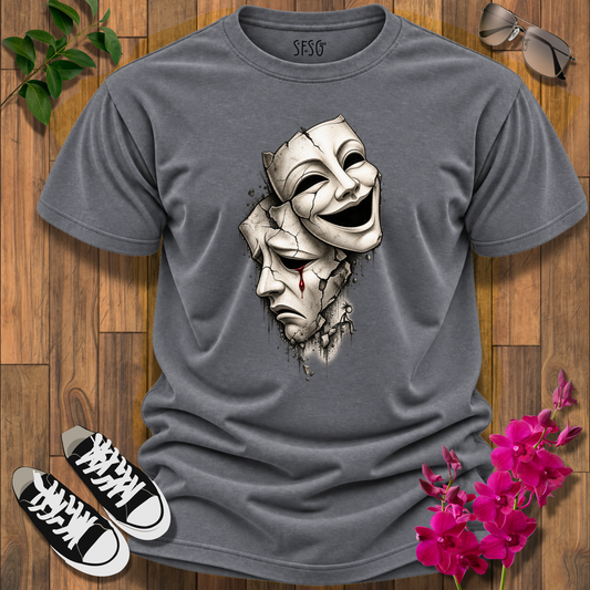 'Behind the Smile' T-Shirt Graphic Design-Tee