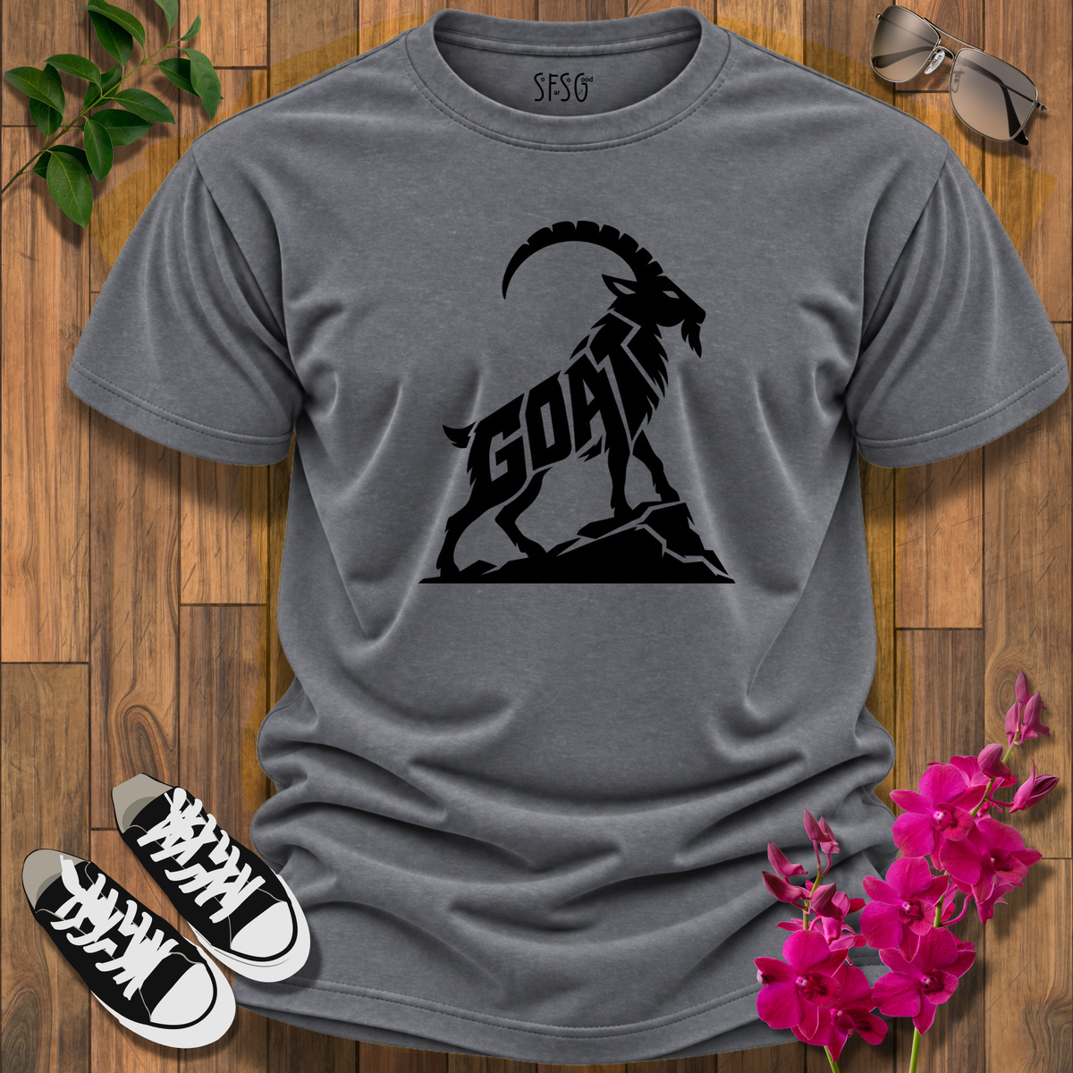 'Goat' T-Shirt Greatest Of All Time Graphic Tee