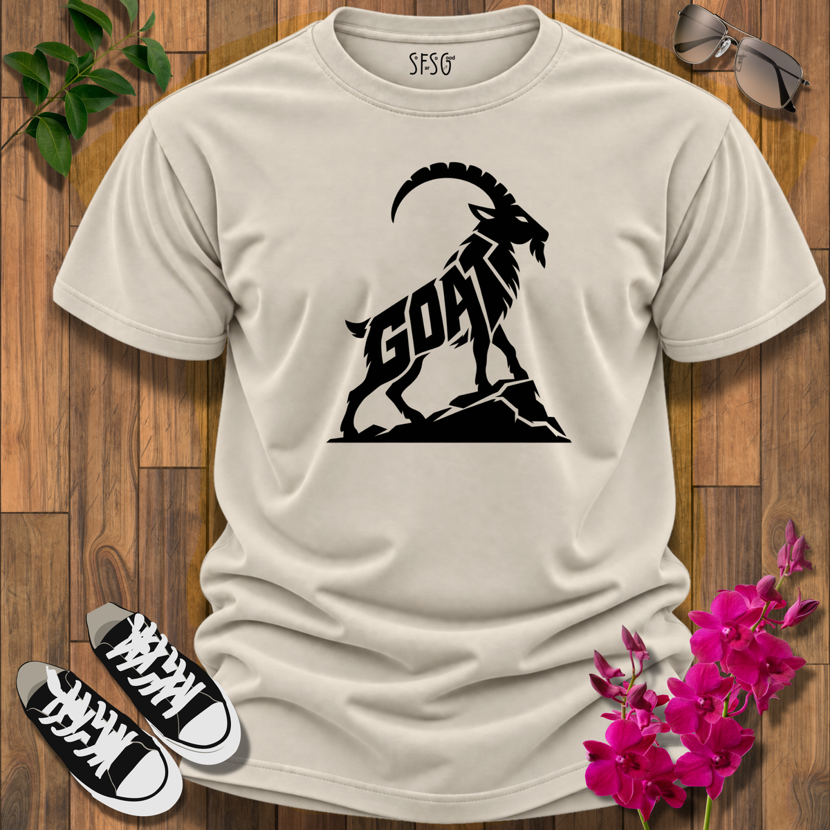 'Goat' T-Shirt Greatest Of All Time Graphic Tee