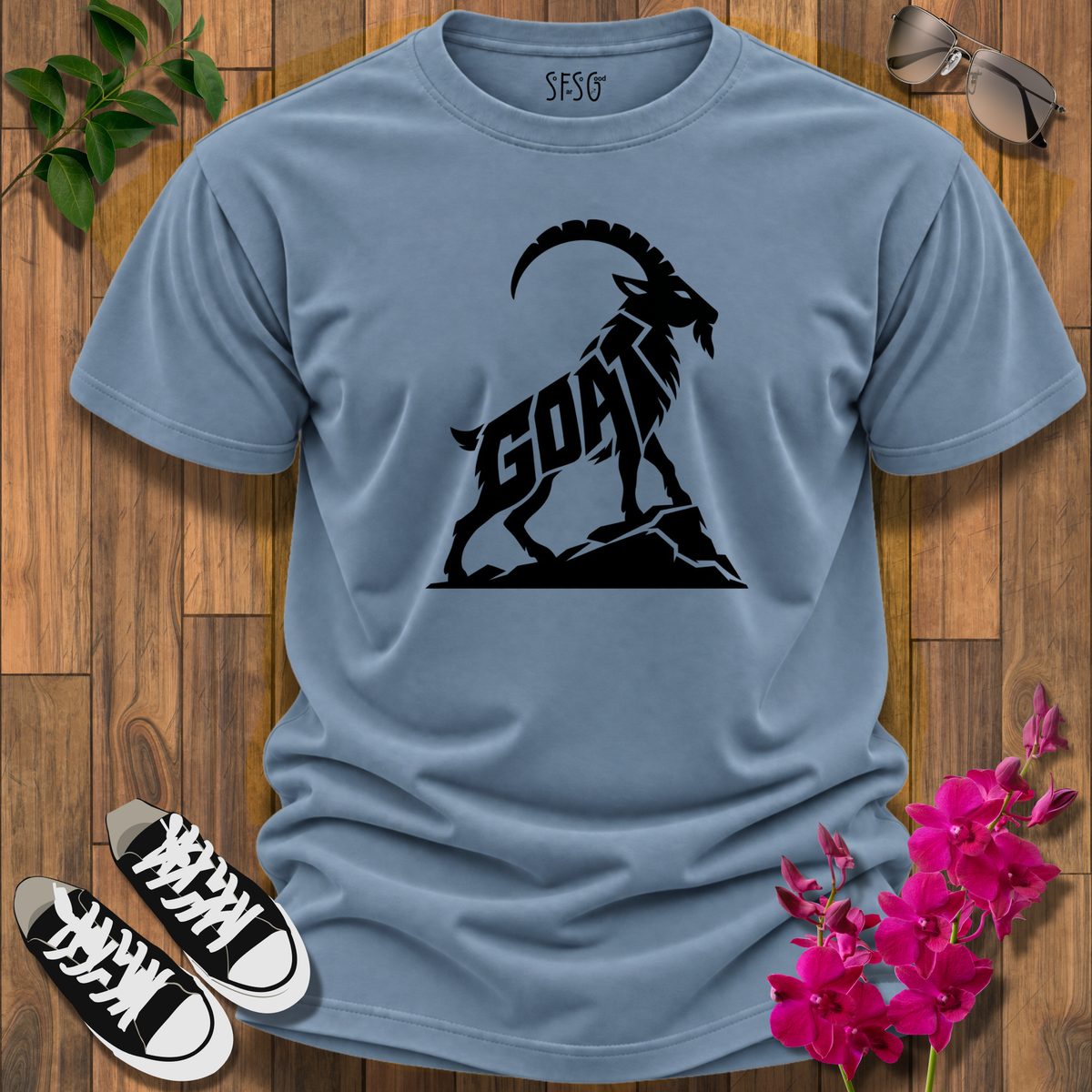 'Goat' T-Shirt Greatest Of All Time Graphic Tee