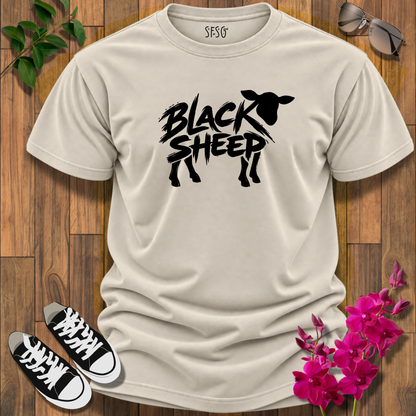 'Rebel' T-Shirt Black Sheep Graphic Tee