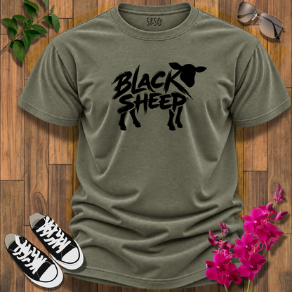 'Rebel' T-Shirt Black Sheep Graphic Tee