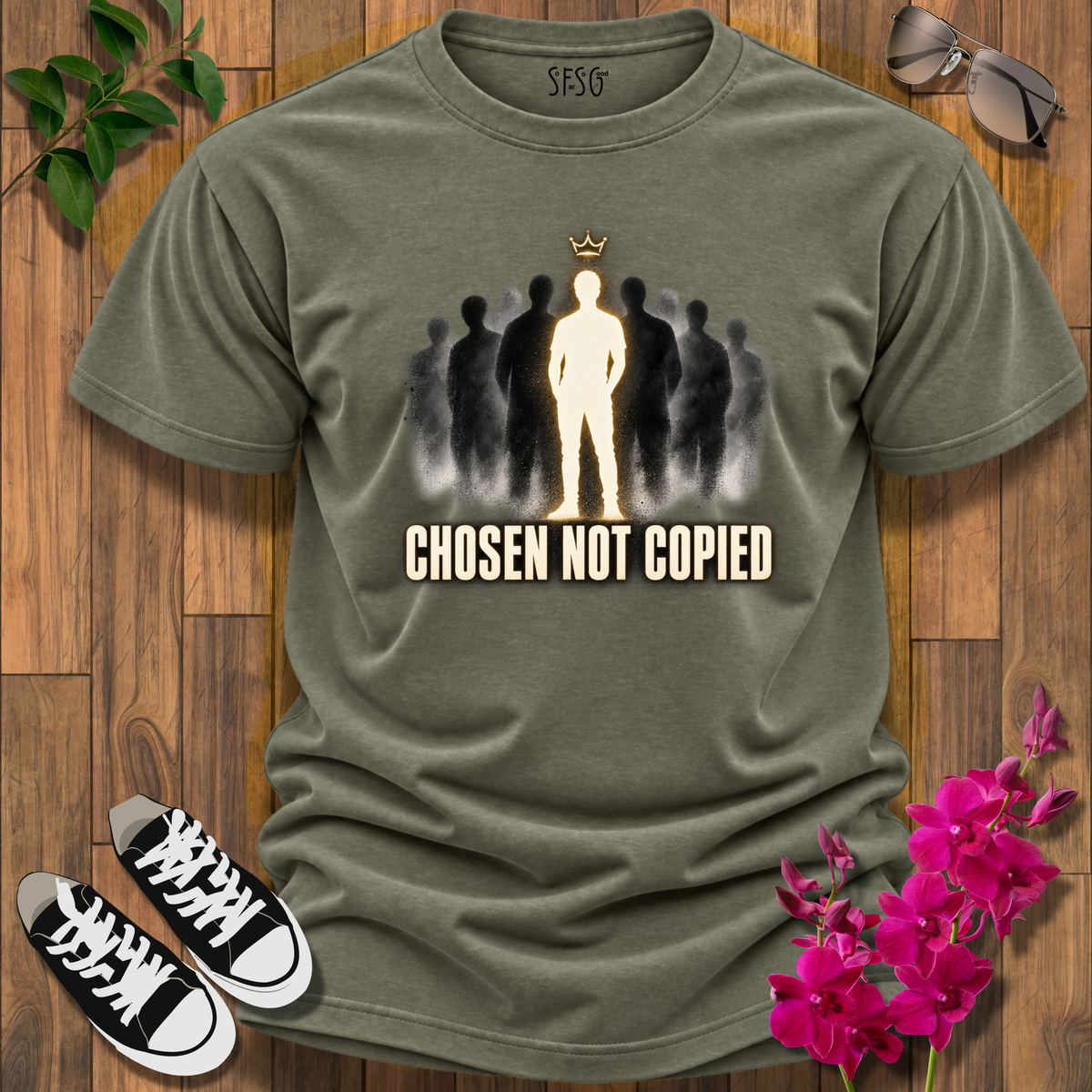 'Chosen' T-Shirt Graphic Inspirational Tee