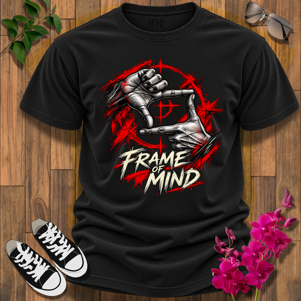 'Picture Perfect' T-Shirt “Frame of Mind” Graphic Tee