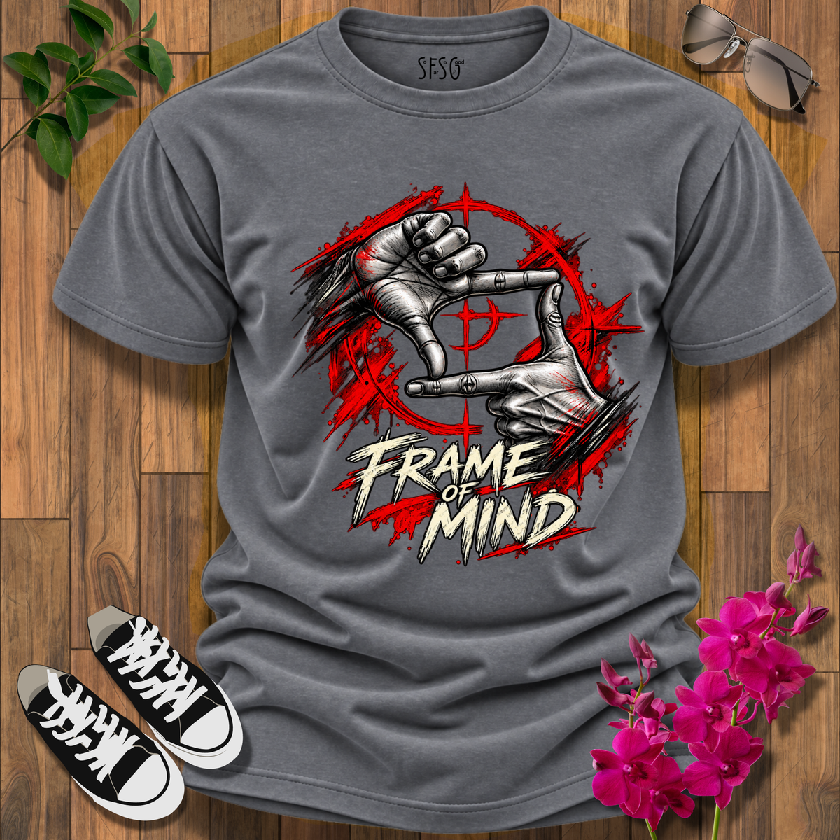 'Picture Perfect' T-Shirt “Frame of Mind” Graphic Tee