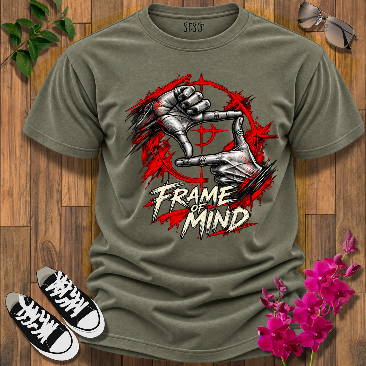 'Picture Perfect' T-Shirt “Frame of Mind” Graphic Tee